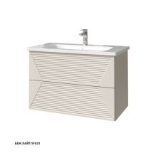 Caprigo Тумба с раковиной MODO Terza 80 см, светло бежевый 35612 11