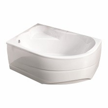 Mirsant Ванна акриловая Ялта 130*90 см, белая, левая УТ000085439