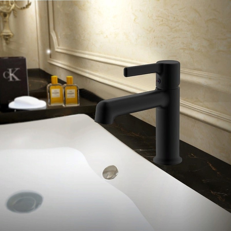 Приобрести haiba смеситель для раковины 168мм, черный матовый hb-10814-7