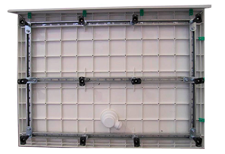Приобрести cezares каркас с ножками для душевого поддона tray-m-ah-140/90-ml