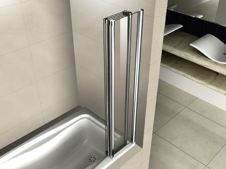 Приобрести cezares шторка для ванны pratico 120х140см pratico-v-5-120/140-c-cr