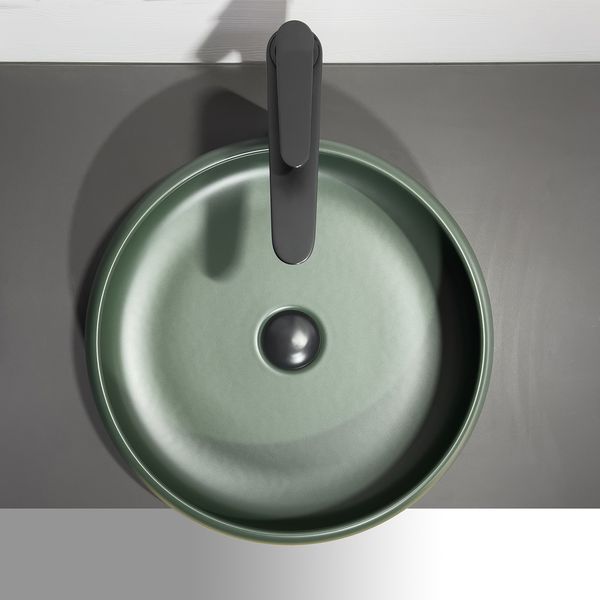 Приобрести comforty раковина 114mdg 41х43 см, темно-зеленая матовая