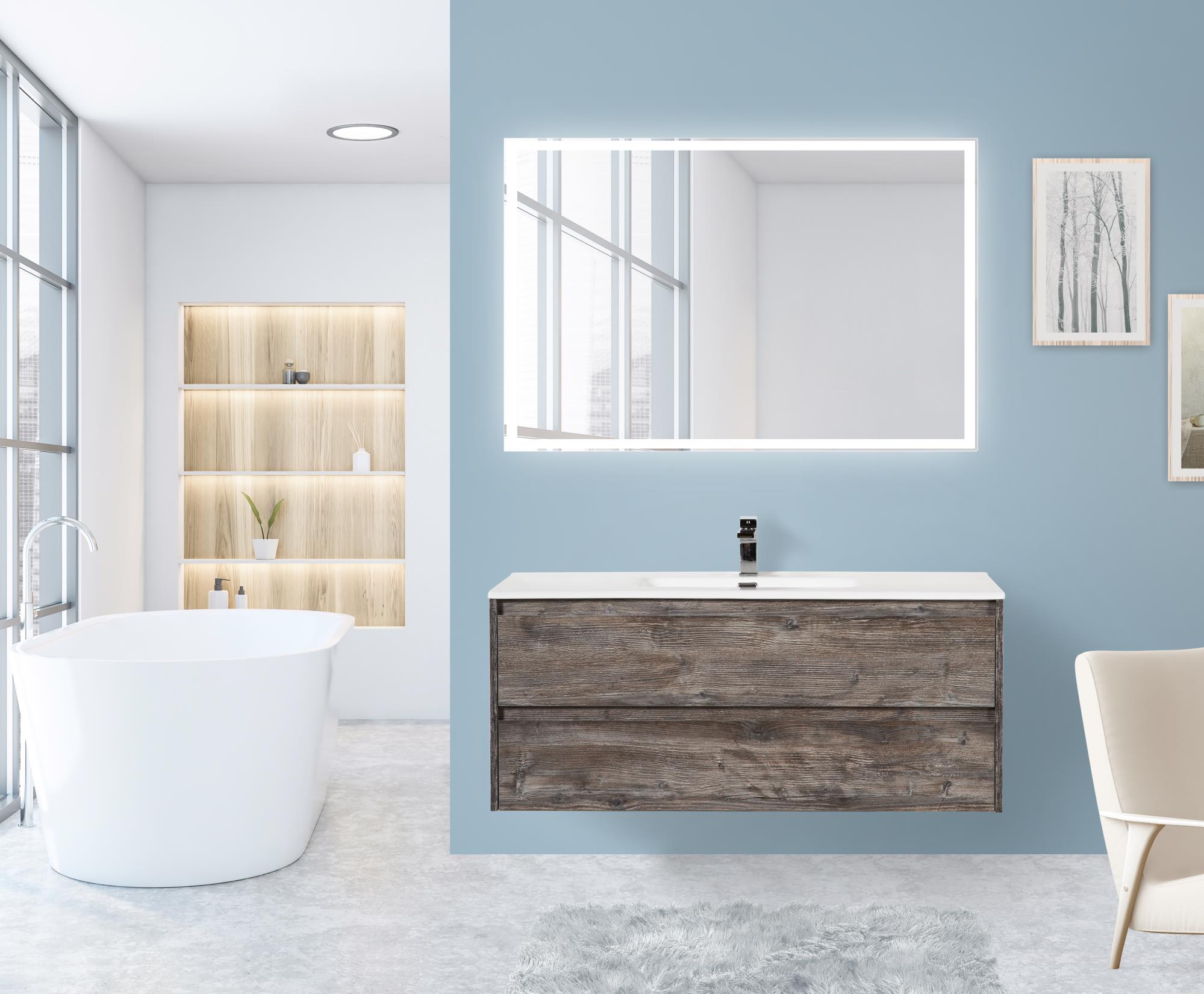 Приобрести belbagno зеркало 120х80 см spc-grt-1200-800-led-btn