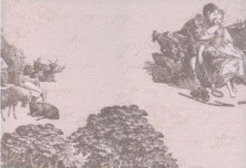 Декор настенный Керамин Пастораль Панно 3 Бежевый тип 2 40*27,5см