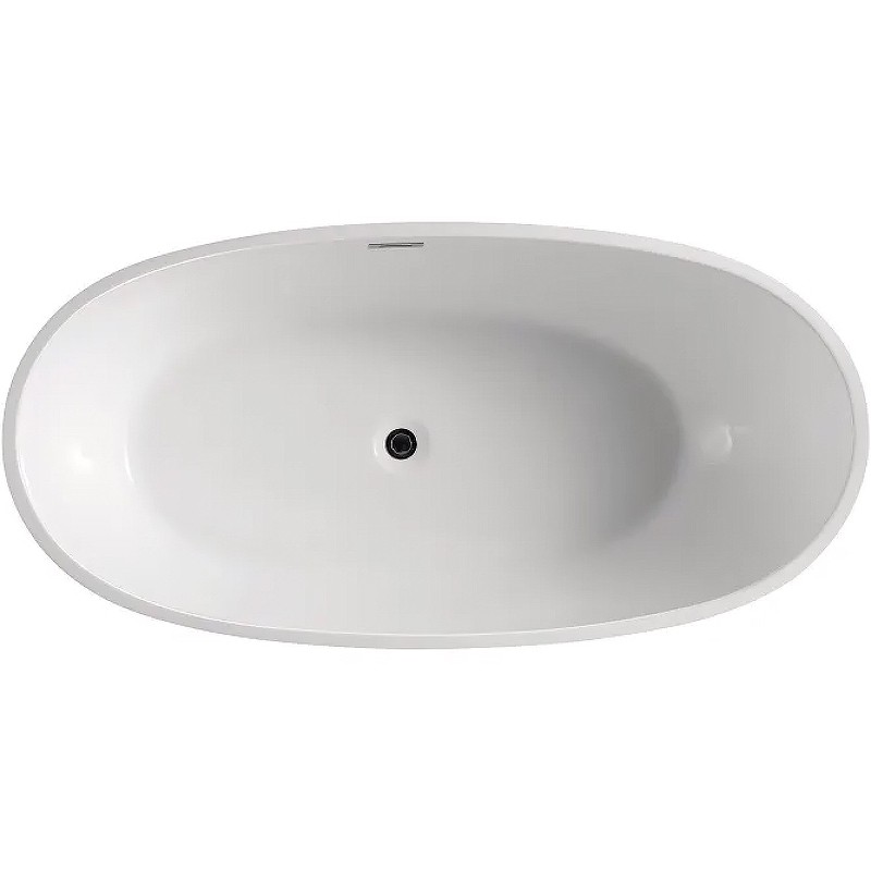 Приобрести акриловая ванна azario leeds 168х84 см, отдельностоящая lee17085