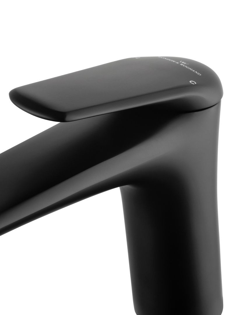 Приобрести смеситель для раковины wonzon & woghand elbe, черный матовый (ww-a41222-mb)