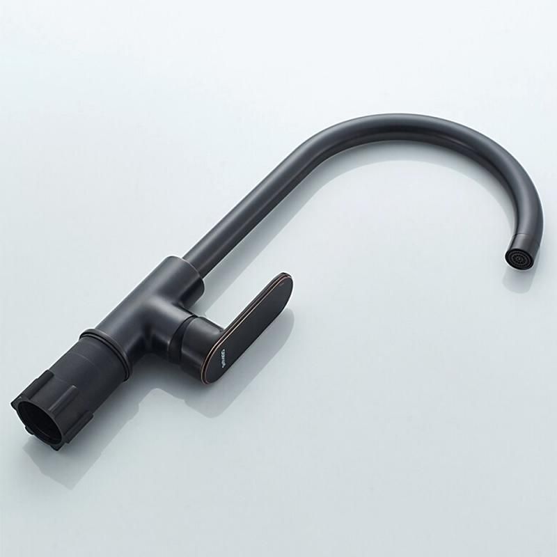 Приобрести gerhans смеситель для кухни k22t, черная бронза k14022t