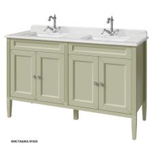 Caprigo Тумба с раковиной ALBION CONCEPT 140 см, зеленая