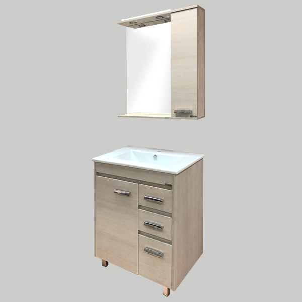 Приобрести сomforty тумба с раковиной "марио-75" сосна лоредо