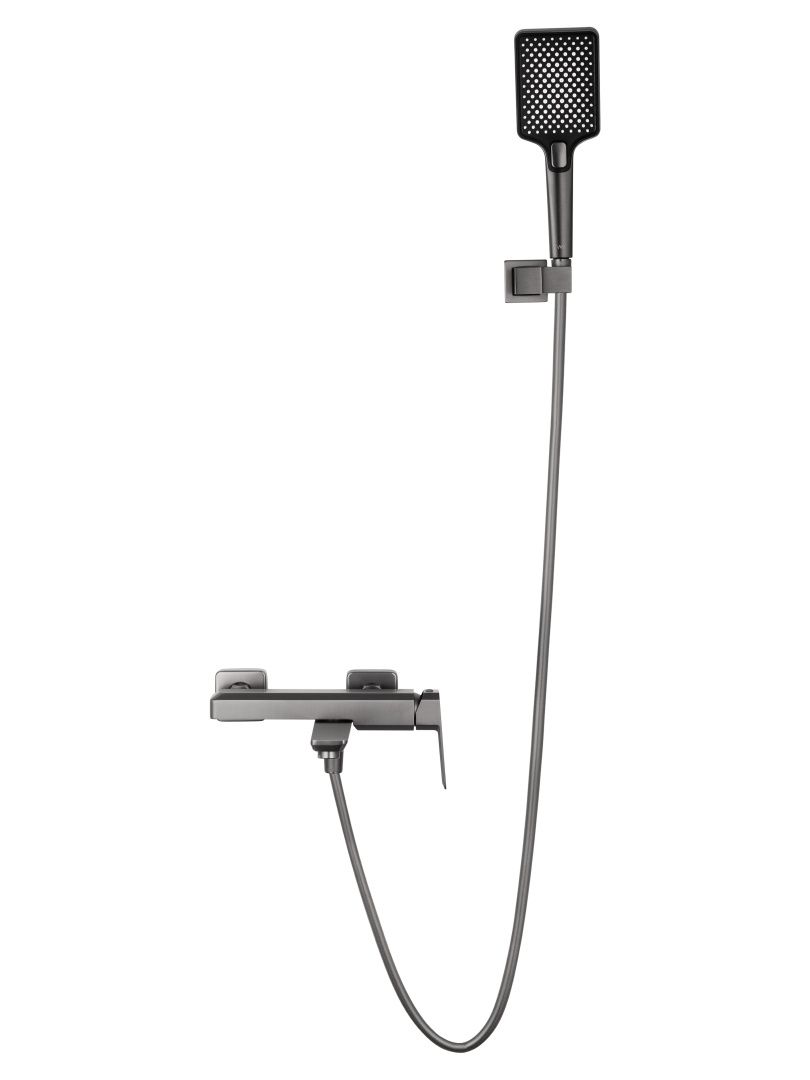 Приобрести смеситель для ванны с душем wonzon & woghand diamond, темный графит (ww-88639011-bgm)