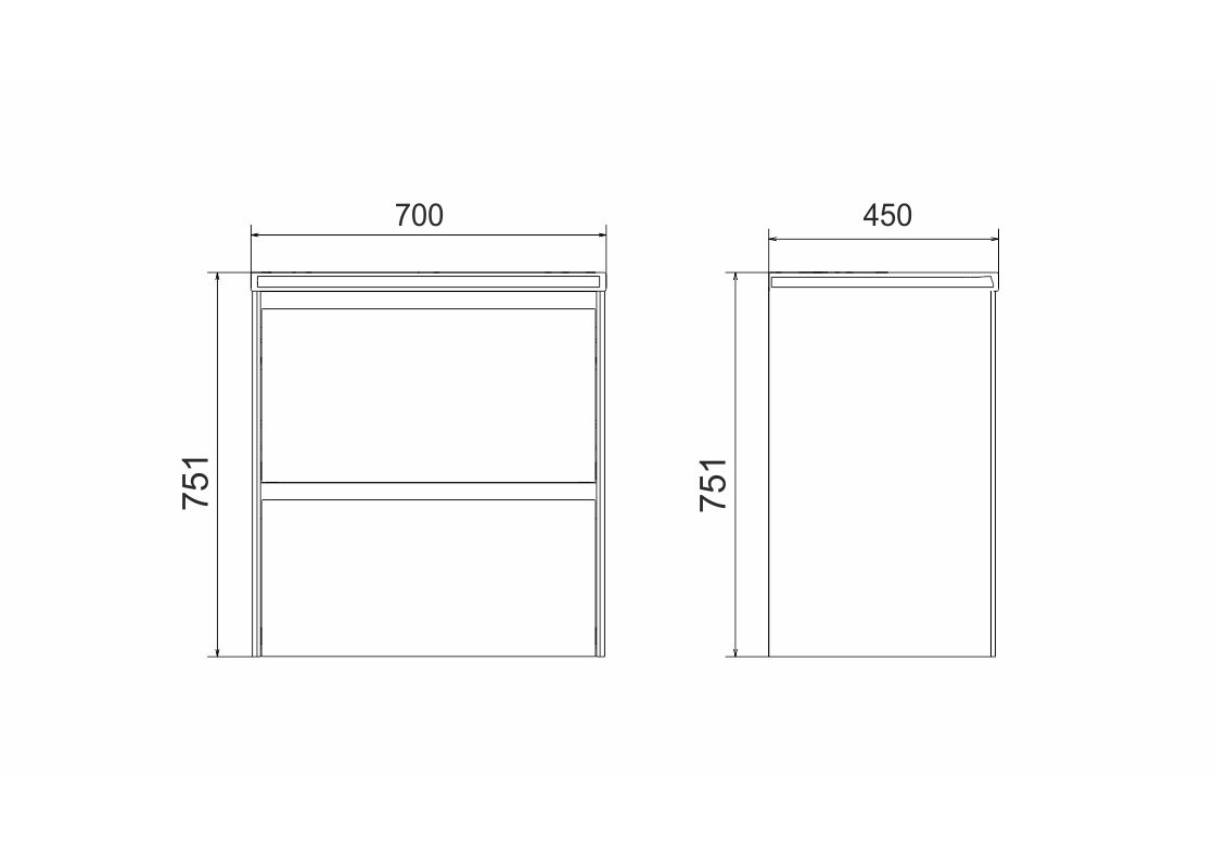 Приобрести тумба напольная с раковиной velvex klaufs 70 см tnkla.70.2y-616.216, белый
