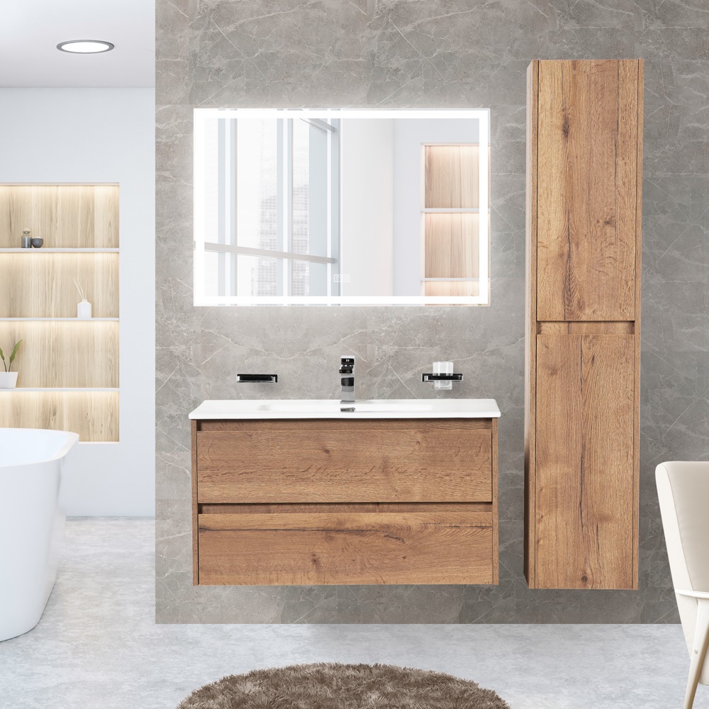 Приобрести belbagno зеркало 90х60 см spc-grt-900-600-led-tch-warm