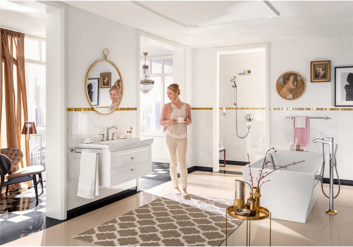 Приобрести смеситель для душа hansgrohe metropol classic 31345000