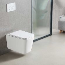 Vincea Унитаз подвесной Tornado Q-Line, ультратонкое сиденье, микролифт, белый VT1-12T