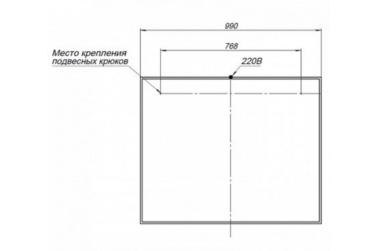 Приобрести aquanet зеркало nova lite 100 см, led подсветка, белое