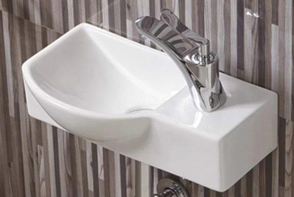 Приобрести раковина подвесная ceramalux 45 см 7947bl