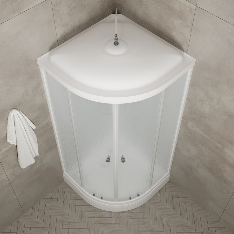 Приобрести тритон душевая кабина риф a 90х90 см, белая, матовое щ0000025418