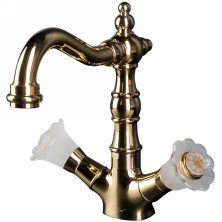 Boheme Смеситель для раковины Camelia, высокий, золото 292-Camelia