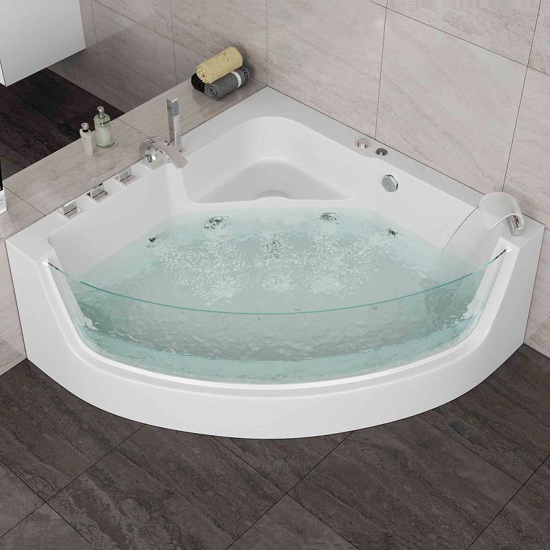 Приобрести grossman гидромассажная ванна 135х135 см, угловая, белая gr-13513-1