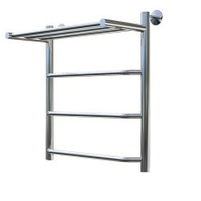Тругор Водяной полотенцесушитель Браво П4 500x600 мм НК1 с полкой, хром 00-00021811