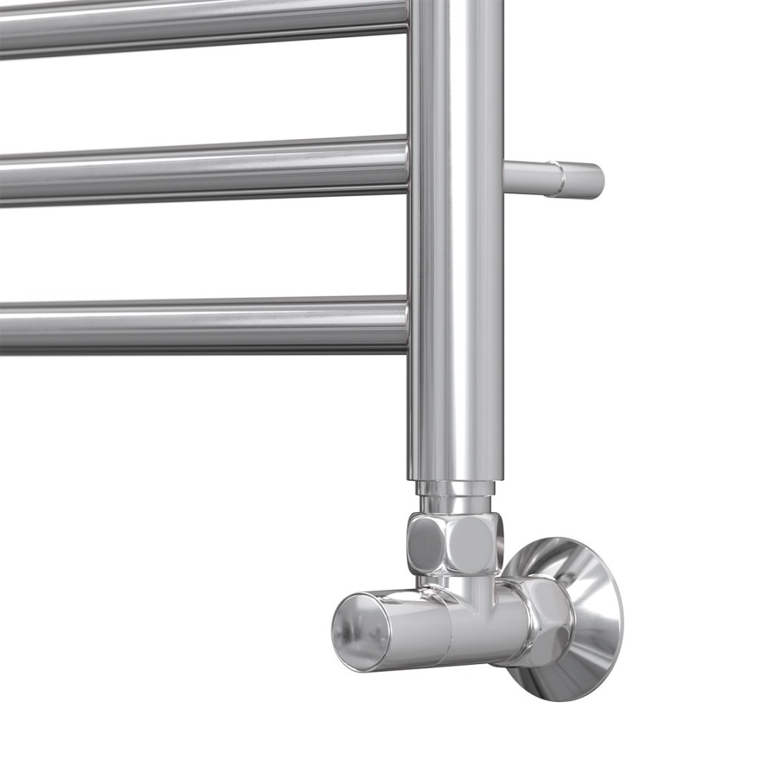 Приобрести полотенцесушитель водяной point 500х1000 аврора премиум с полкой п14, хром pn10150sp
