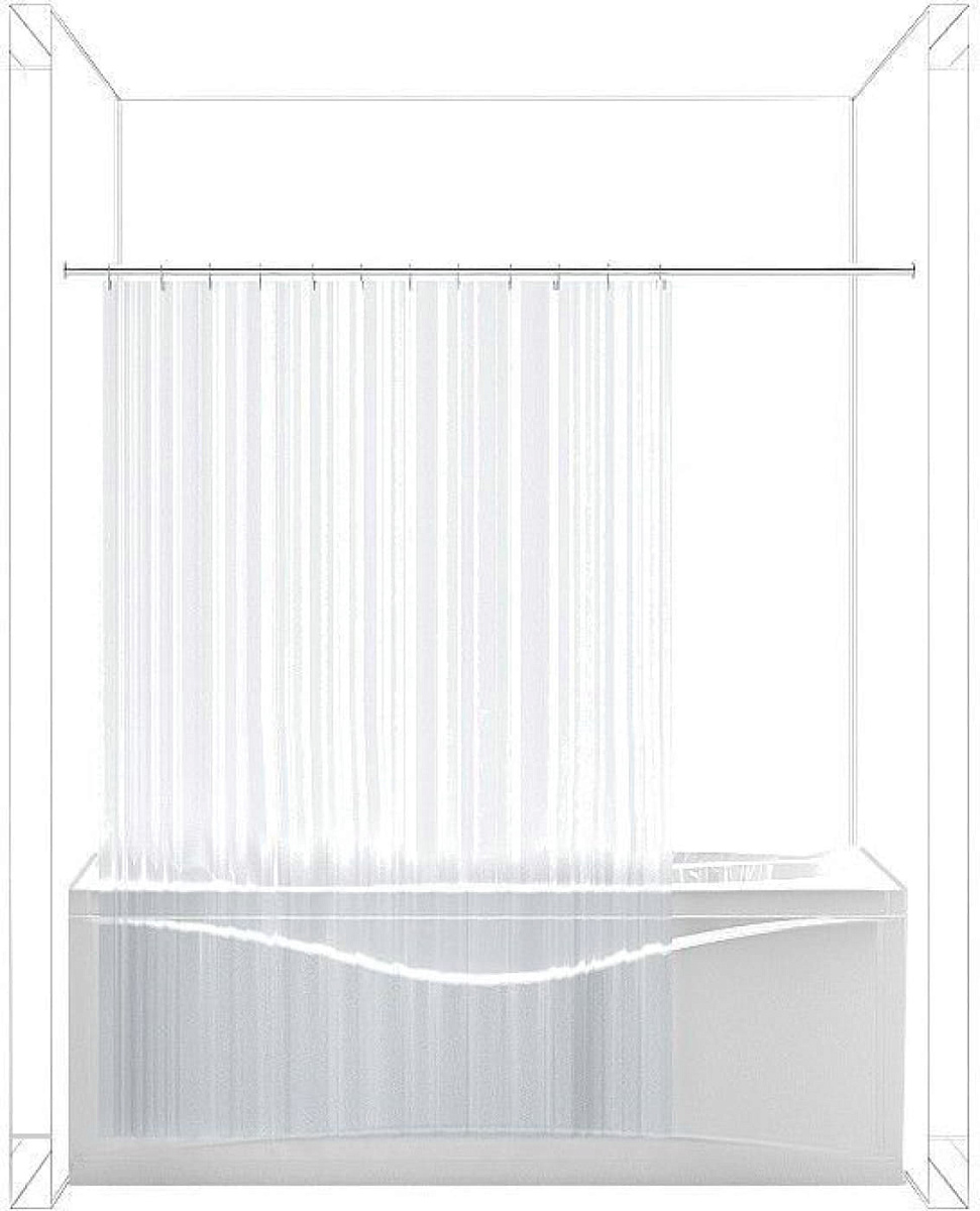 Приобрести aquanet карниз для ванны прямой 180 см