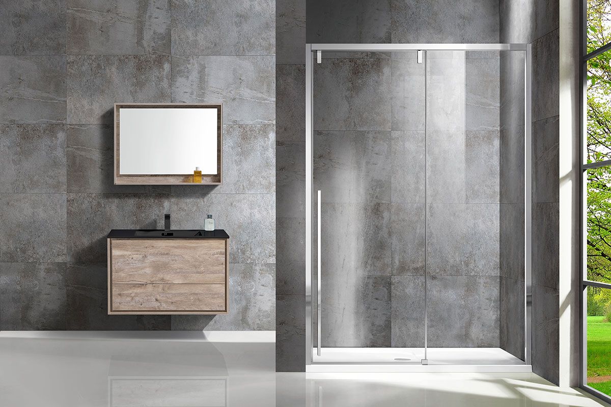 Приобрести vincea душевая дверь lugano 150 см, прозрачное, хром vds-1l150cl-1