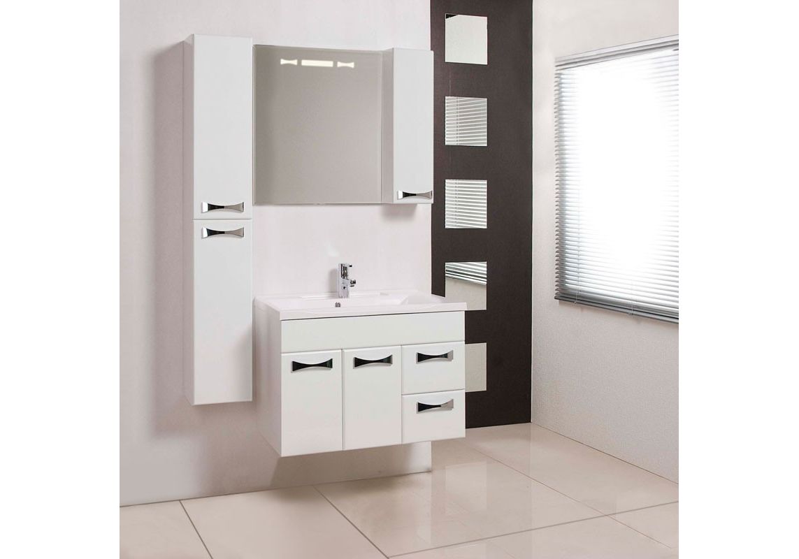 Приобрести пенал подвесной акватон диор 26 см, цвет белый