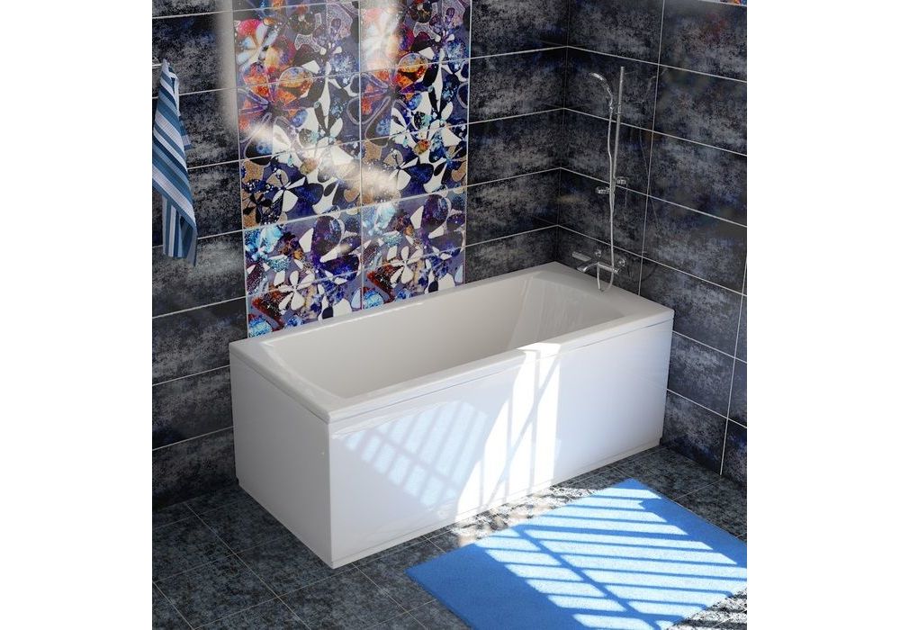 Приобрести акриловая ванна mirsant бетта premium 150x70 см