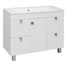 AQUA DE MARCO Тумба напольная с раковиной Ostin 100см. 1 дверь 4 ящика