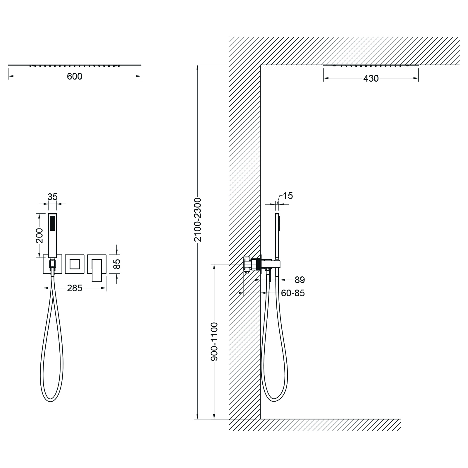 Приобрести душевая система встроенная timo selene sx-2129/00sm хром