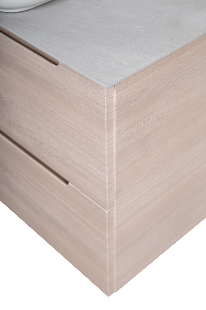 Приобрести belbagno тумба со столешницей etna 100 см, подвесная rovere grigio