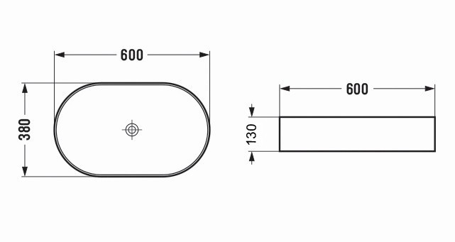 Приобрести azario раковина накладная 60х38 см, белая az-78330d
