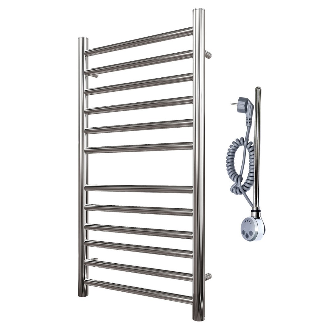 Приобрести полотенцесушитель электрический point 400х800 аврора п12, хром pn10148se