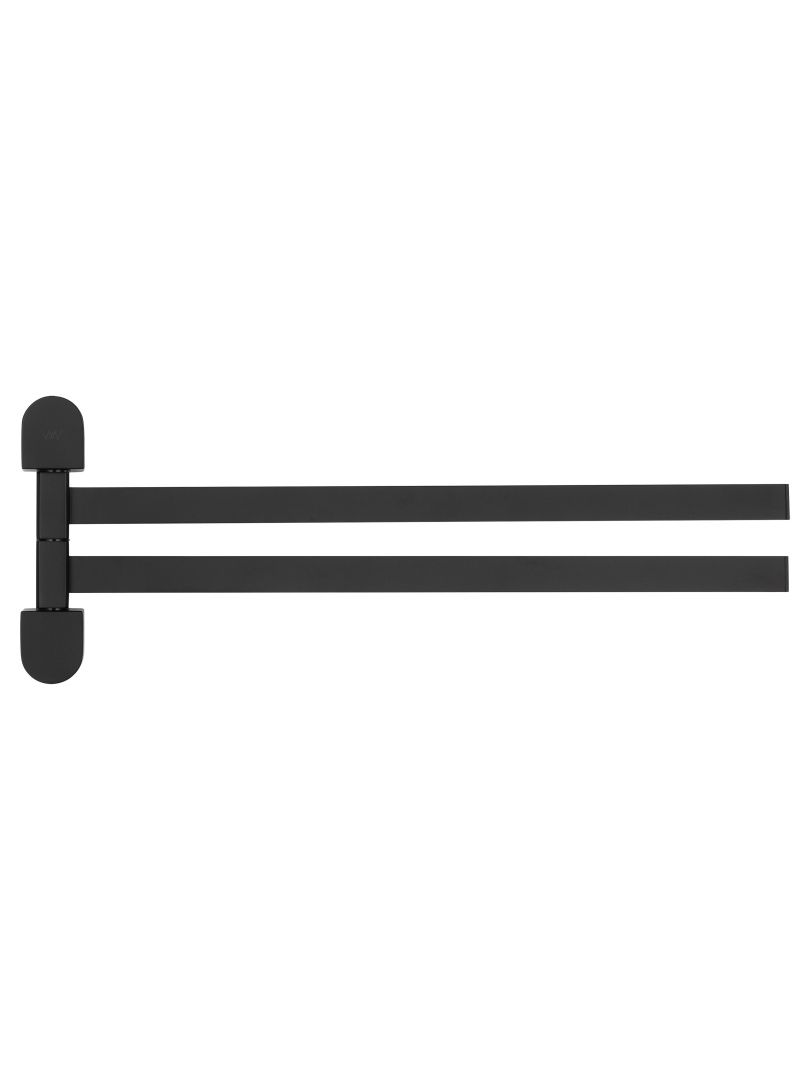 Приобрести полотенцедержатель поворотный wonzon & woghand carbon, черный (ww-7731)