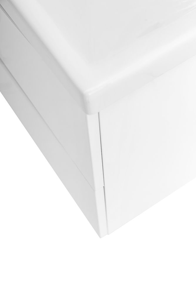 Приобрести belbagno тумба с раковиной marino-cer 120 см, подвесная с ящиками bianco lucido , белая раковина