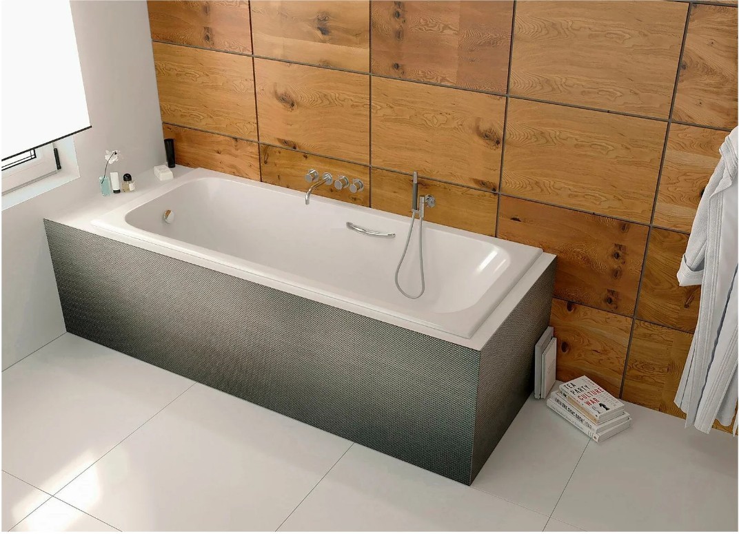 Приобрести wotte чугунная ванна line 170х70 см