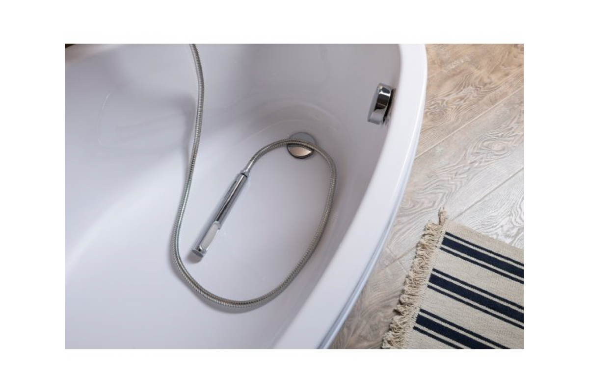 Приобрести aquanet акриловая ванна mia 140x80 см, белая, левая