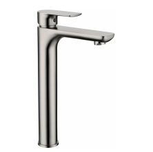 Grocenberg Смеситель для раковины, высокий, никель GB3009NK