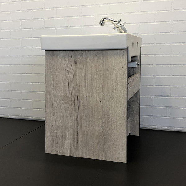 Приобрести сomforty тумба с раковиной "вена-45" дуб дымчатый