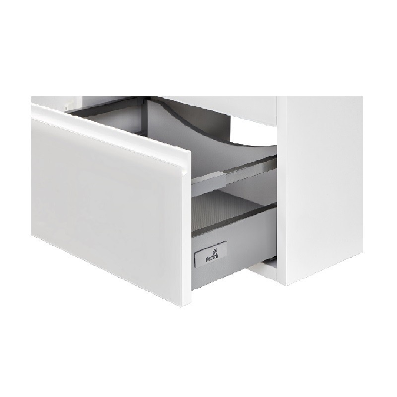 Приобрести тумба под раковину, подвесная акватон римини 60 см, белая 1a226601rn010 