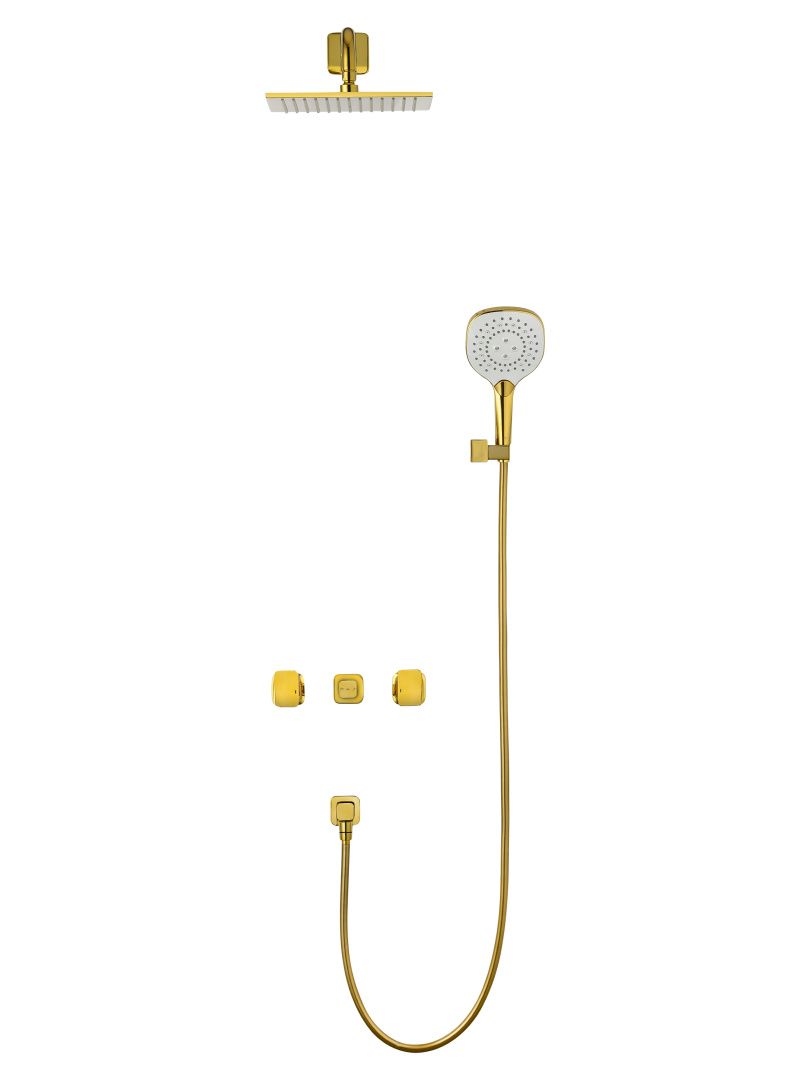 Приобрести душевая система встраиваемая wonzon & woghand shakespeare, темное золото (ww-654701-dg)