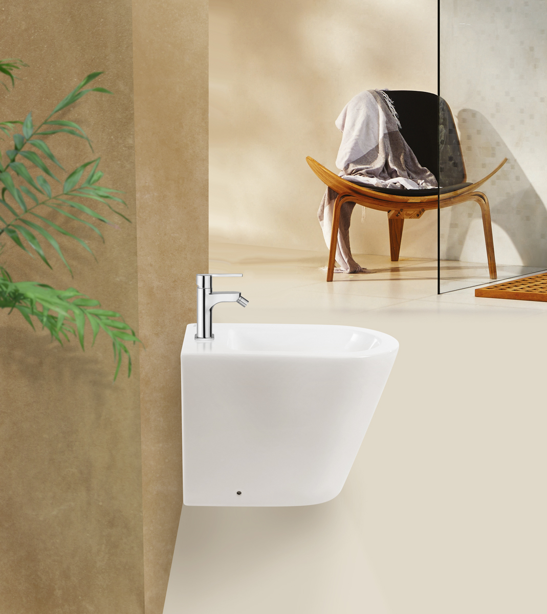 Приобрести belbagno биде напольное flay-r, белое bb1003b