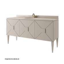 Caprigo Тумба с раковиной ATRIO 166 см, серая