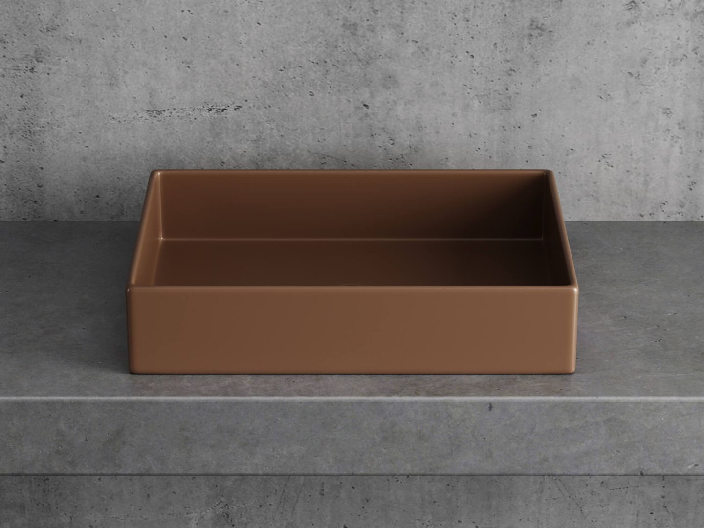 Приобрести hayzburg накладная раковина чаша 51х37 см, кофеин матовая hb-0034-50mdb