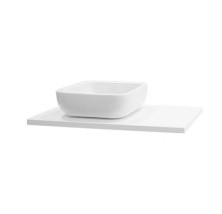 Mirsant Столешница Blanco 100 см, белая УТ000051575