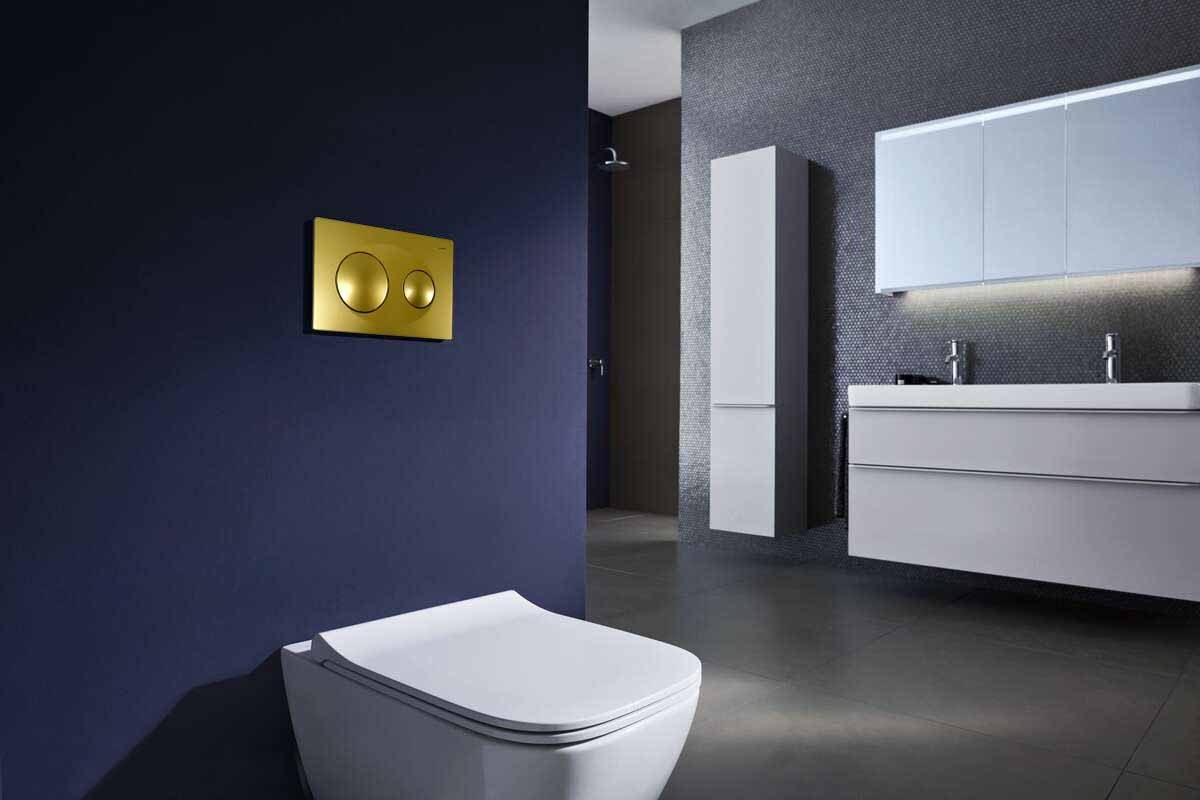 Приобрести azario смывная клавиша, золотая глянцевая az-8200-0014