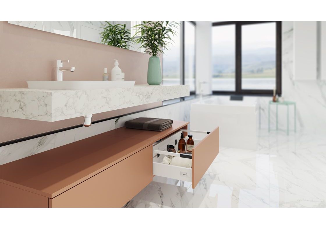 Приобрести тумба подвесная со столешницей velvex unit 160 см, белый мрамор