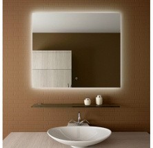 Зеркало Mirsant Glassy 80x80 см