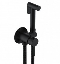 CEZARES Смеситель с гигиеническим душем CZR-SET-DA1-ID2-FMM120-NOP, черный матовый